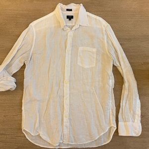 J. Crew Linen Dress Shirt